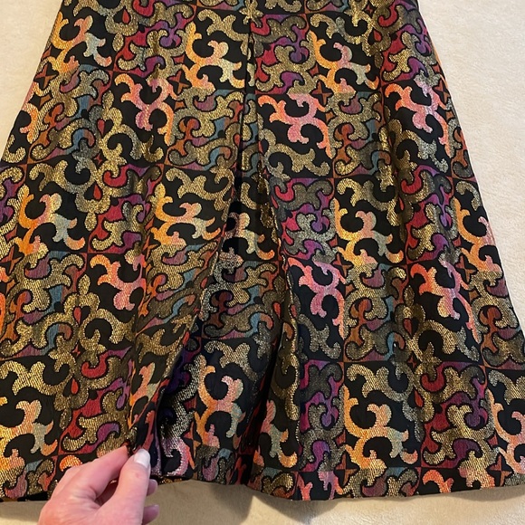 MR GEE VINTAGE BROCADE Black & Gold 3 piece outfit size sm - Picture 4 of 11
